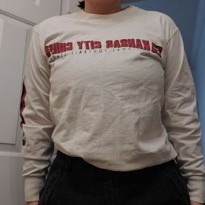 Medium Long Sleeve White Chiefs Shirt